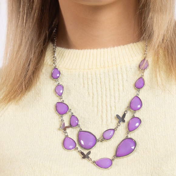 Purple Butterfly Set - Picture 2 of 7